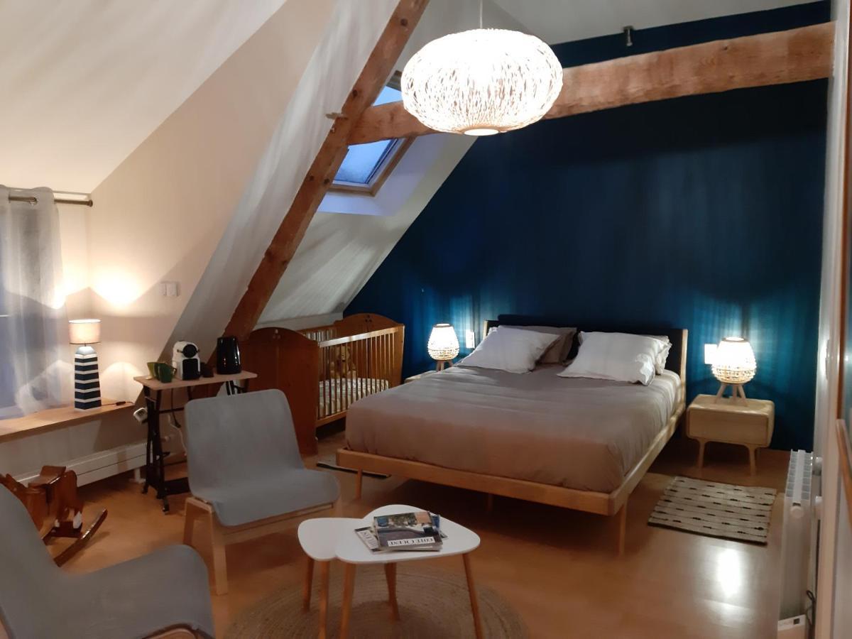 La Longere D'Arzou, Chambres D'Hotes บาดอง ภายนอก รูปภาพ