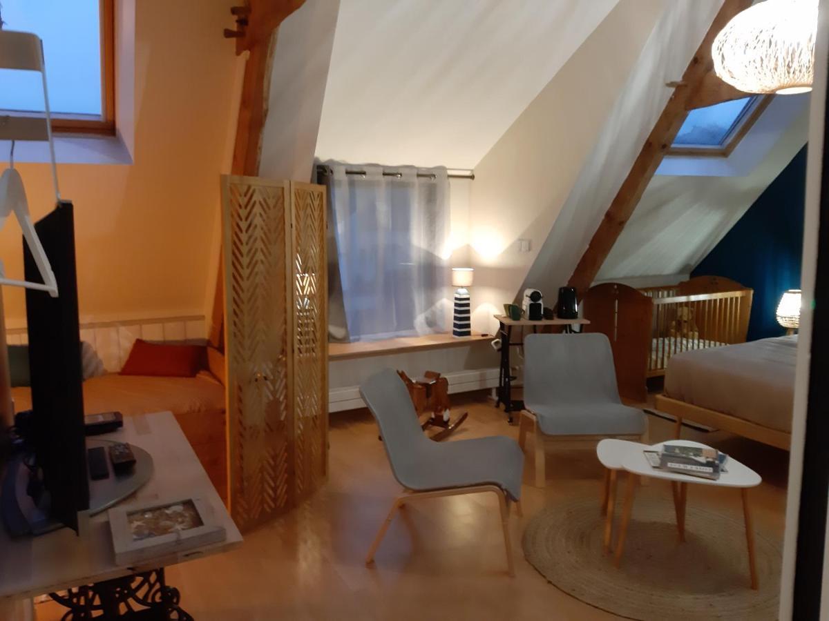 La Longere D'Arzou, Chambres D'Hotes บาดอง ภายนอก รูปภาพ