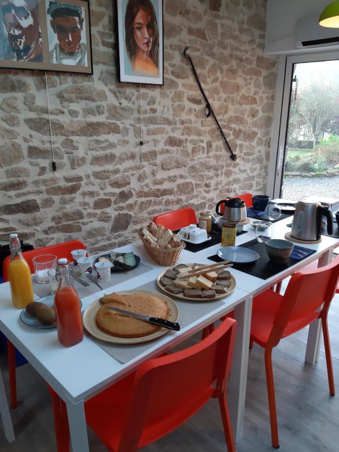 La Longere D'Arzou, Chambres D'Hotes บาดอง ภายนอก รูปภาพ